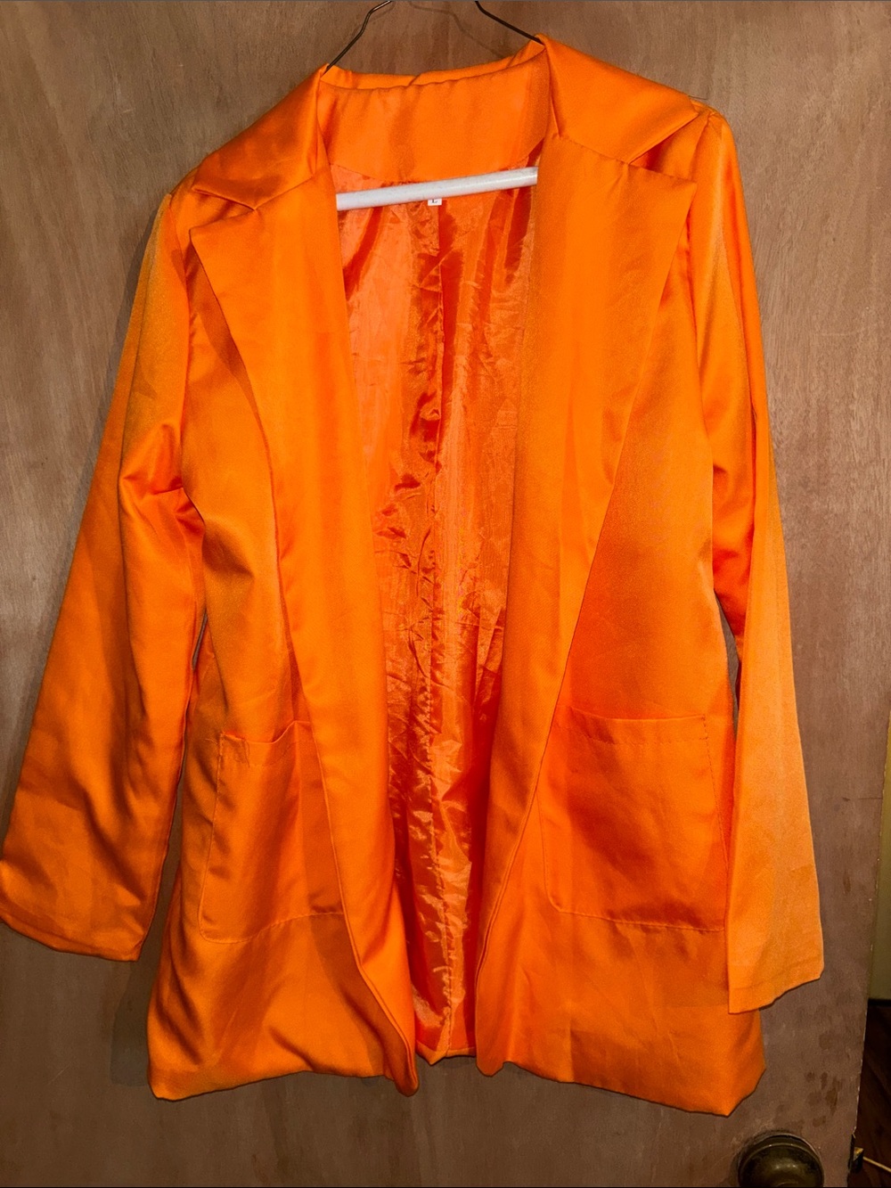 Orange Women's Blazer Jacket